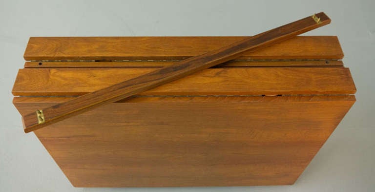 Mid-20th Century Bruno Mathsson Maria Teak Expanding 9ft Space Saving Table For Sale
