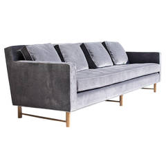 Plush Velvet Sofa for Dunbar