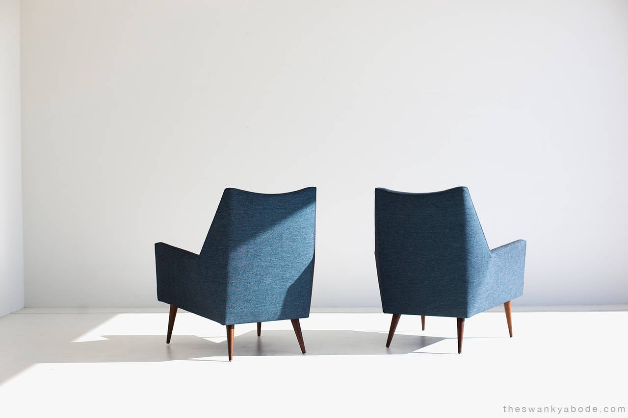 Mid-Century Modern Paul McCobb Squirm Lounge Chairs