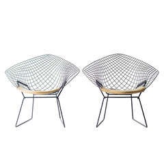 Harry Bertoia Diamond Chairs for Knoll International