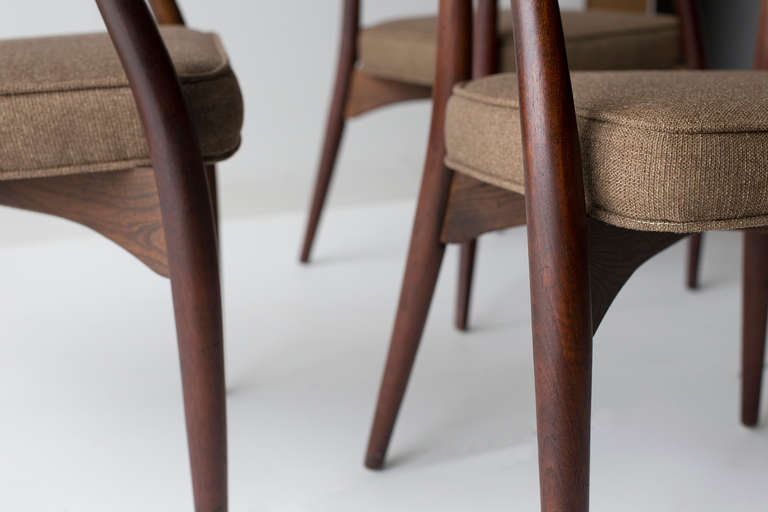 Mid-Century Modern Lawrence Peabody Dining Chairs for Richardson Brothers