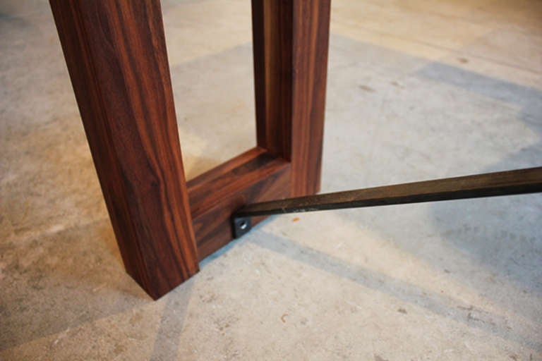 Mid-Century moderno Console in noce in vendita