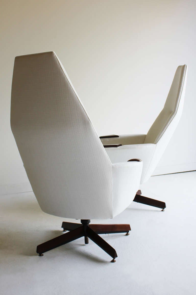 Mid-Century Modern Adrian Pearsall Highback Lounge Chair 2174-C for Craft Associates