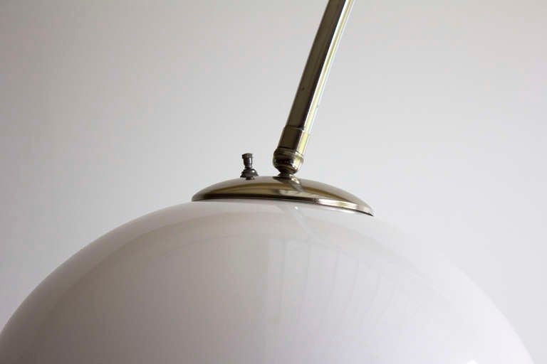 Marble Harvey Guzzini Arc Lamp for Laurel Lighting Co.