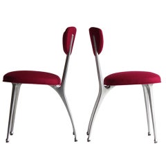 Chaises d'appoint Gazelle pour Shelby Williams