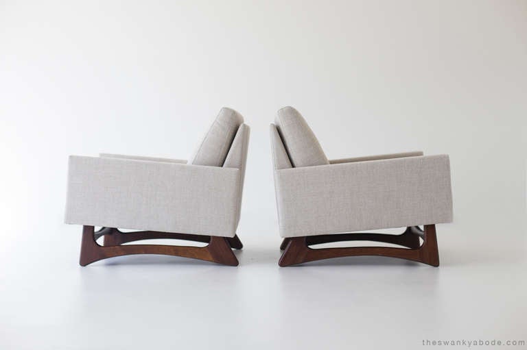 American Adrian Pearsall Club Chairs for Craft Associates