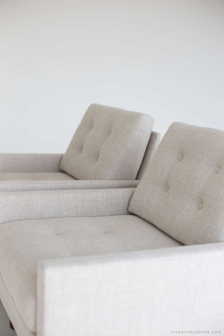 Adrian Pearsall Club Chairs for Craft Associates In Excellent Condition In Oak Harbor, OH