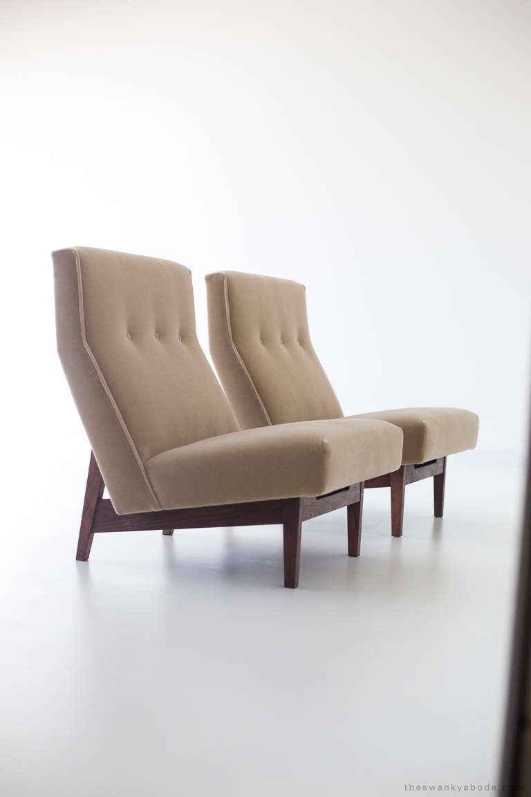 Mid-20th Century Jens Risom Lounge Chairs for Jens Risom Design Inc.
