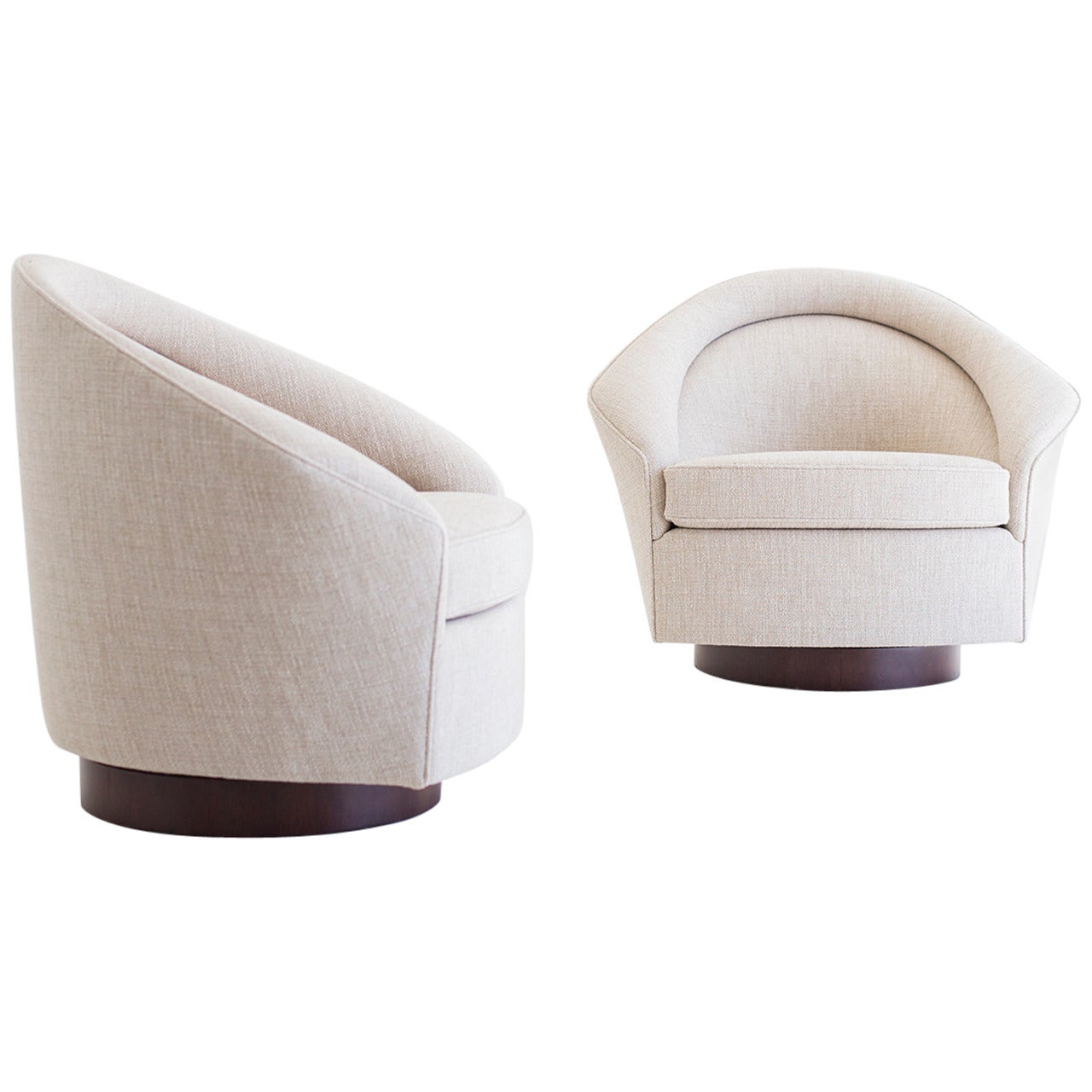 Adrian Pearsall Low Lounge Chairs for Craft Associates