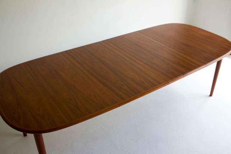 Mid-Century Modern Danish Modern Teak Dining Table