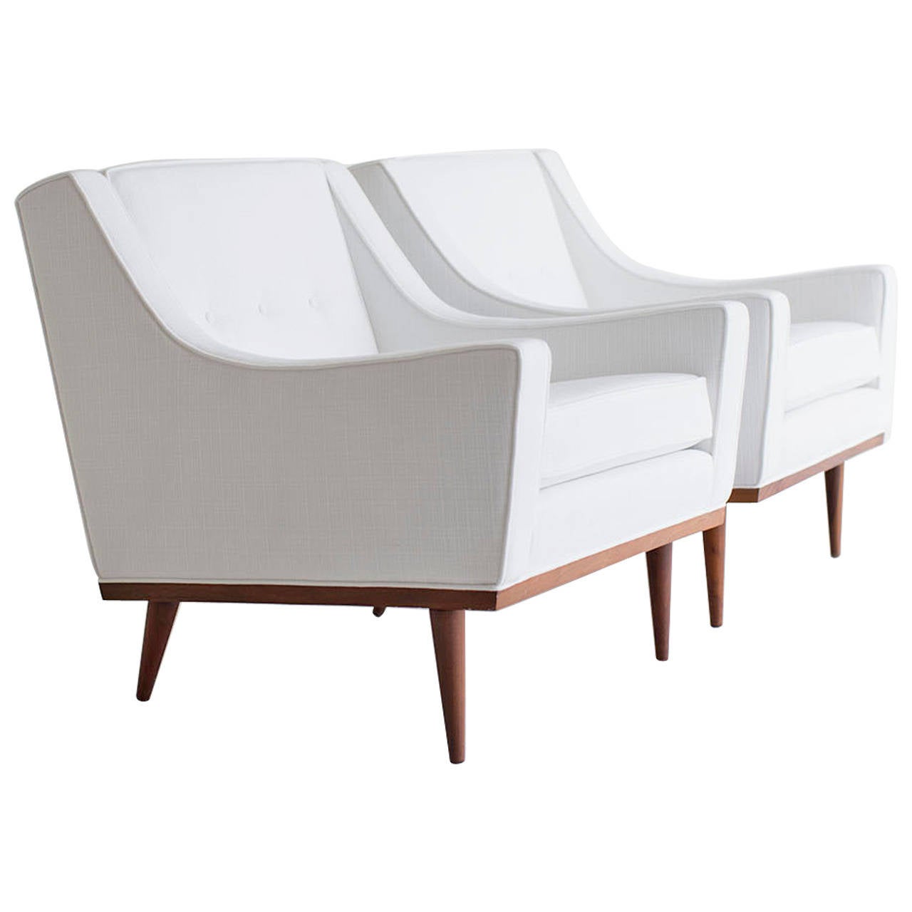 Milo Baughman Lounge Chairs For James Inc At 1stdibs focus for Astounding Milo Baughman Lounge Chair you should have