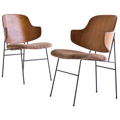 Chaises pingouins Ib Kofod-Larsen