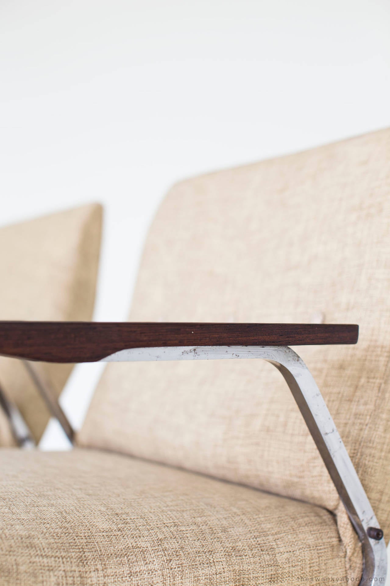 Mid-Century Modern Georges Vanrijk Lounge Chairs for Beaufort