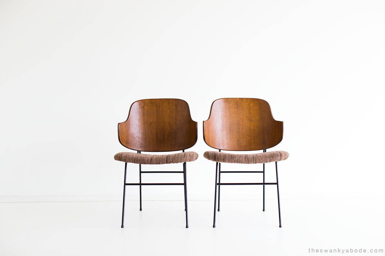 Danish Ib Kofod-Larsen Penguin Chairs