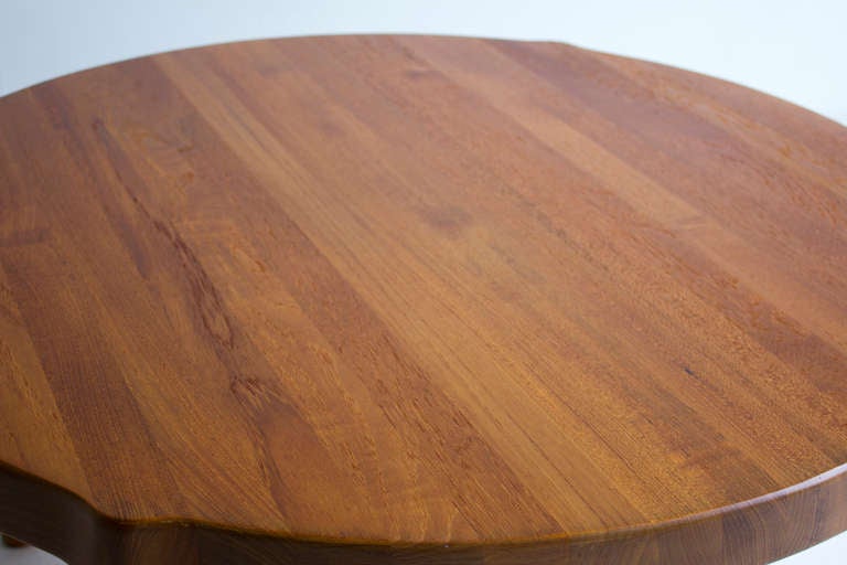 Scandinavian Modern Danish Teak Side Table