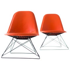 Vintage Ray and Charles Eames LKR-1 Lounge Chairs for Herman Miller