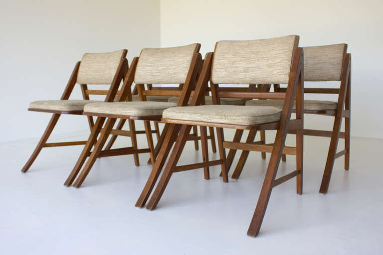 Mid-20th Century Edward Wormley Dining Chairs for Dunbar