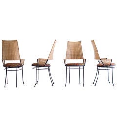 Retro Arthur Umanoff Dining Chairs for Shaver Howard