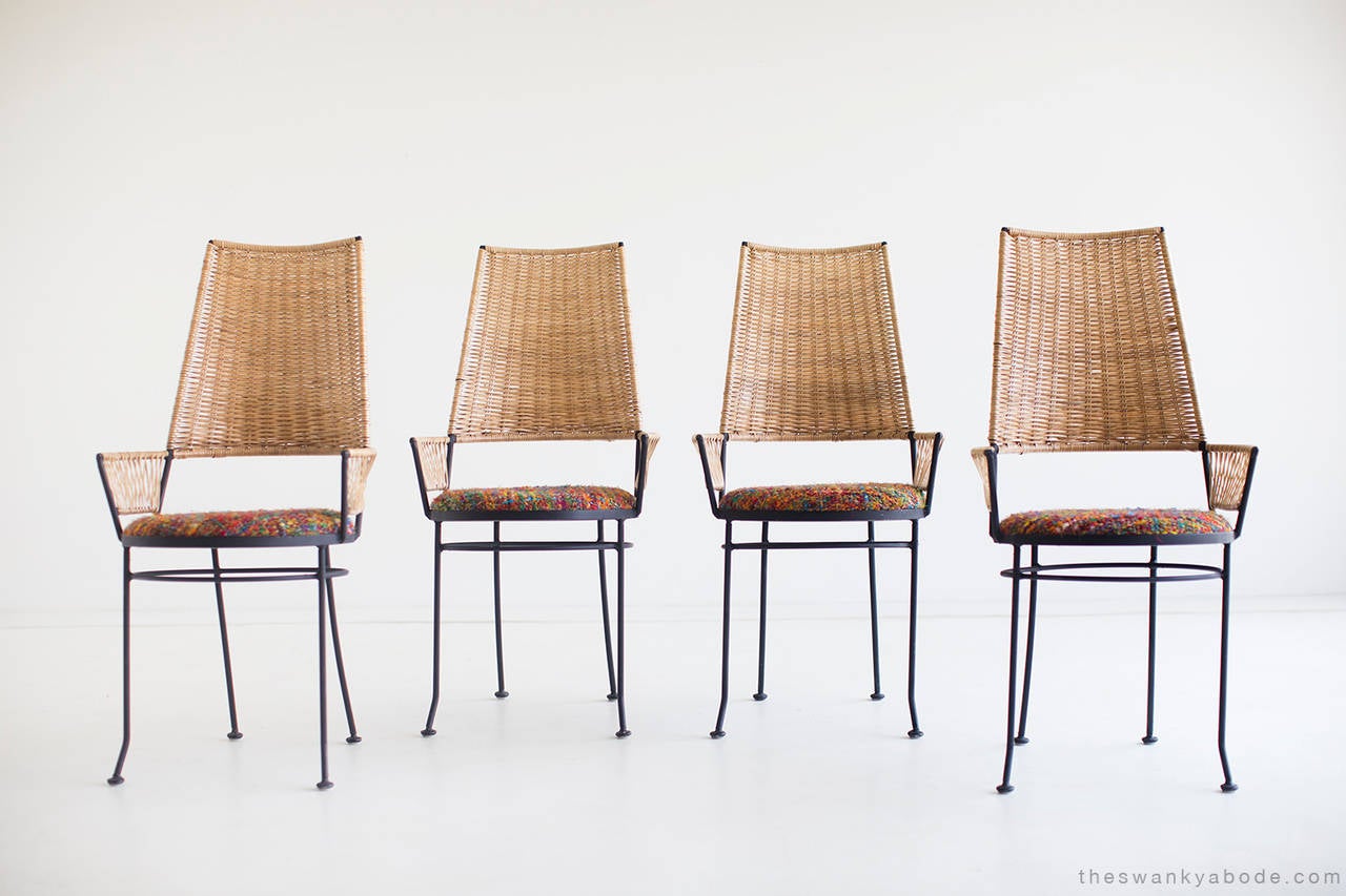 Mid-Century Modern Arthur Umanoff Dining Chairs for Shaver Howard