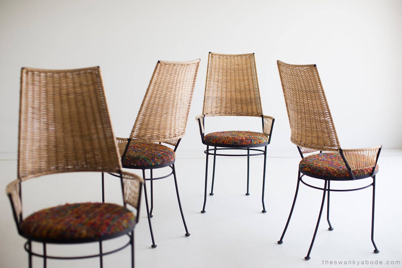 Mid-20th Century Arthur Umanoff Dining Chairs for Shaver Howard