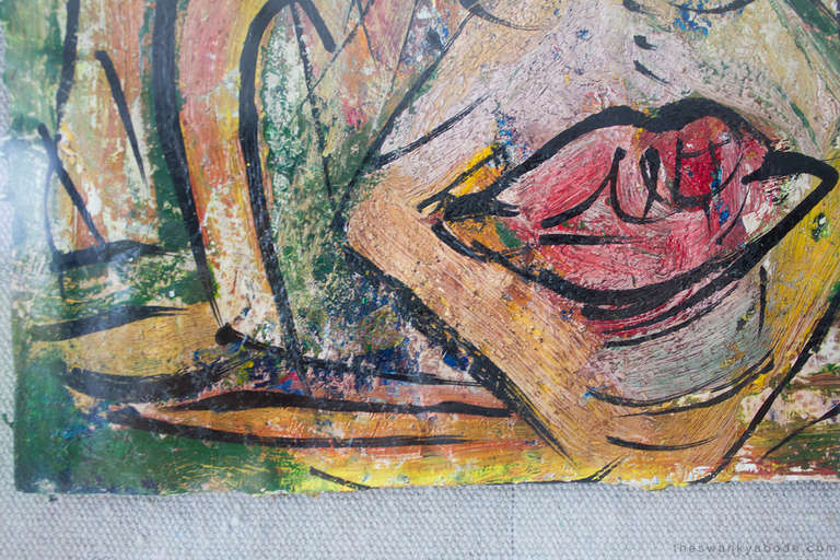 Moderne Alexander Gore-Kunst „Somewhere in Caribian forest“ im Zustand „Hervorragend“ im Angebot in Oak Harbor, OH