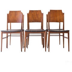 Paul McCobb Dining Chairs, Delineator Series