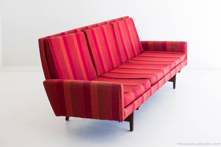Mid-20th Century Jens Risom Sofa for Risom Inc.