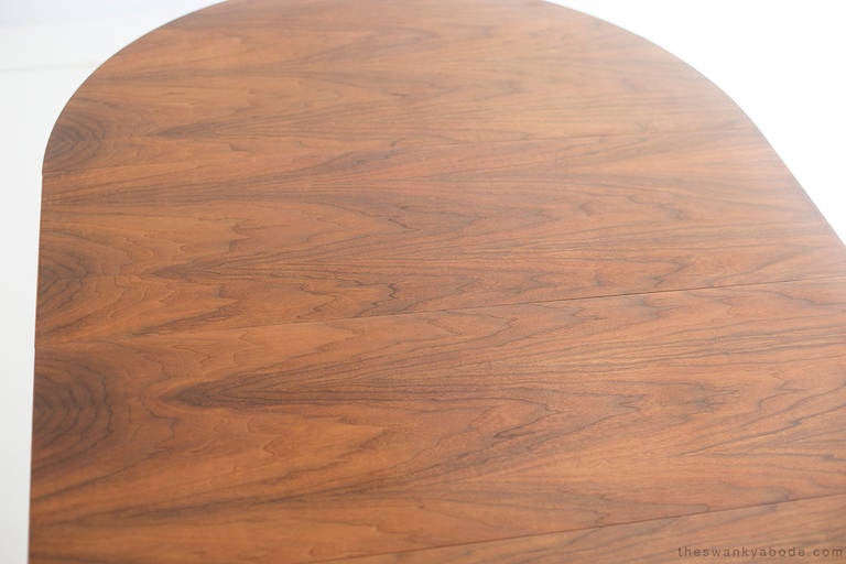 Walnut Mid Century Modern Jack Cartwright Dining Table for Founders For Sale