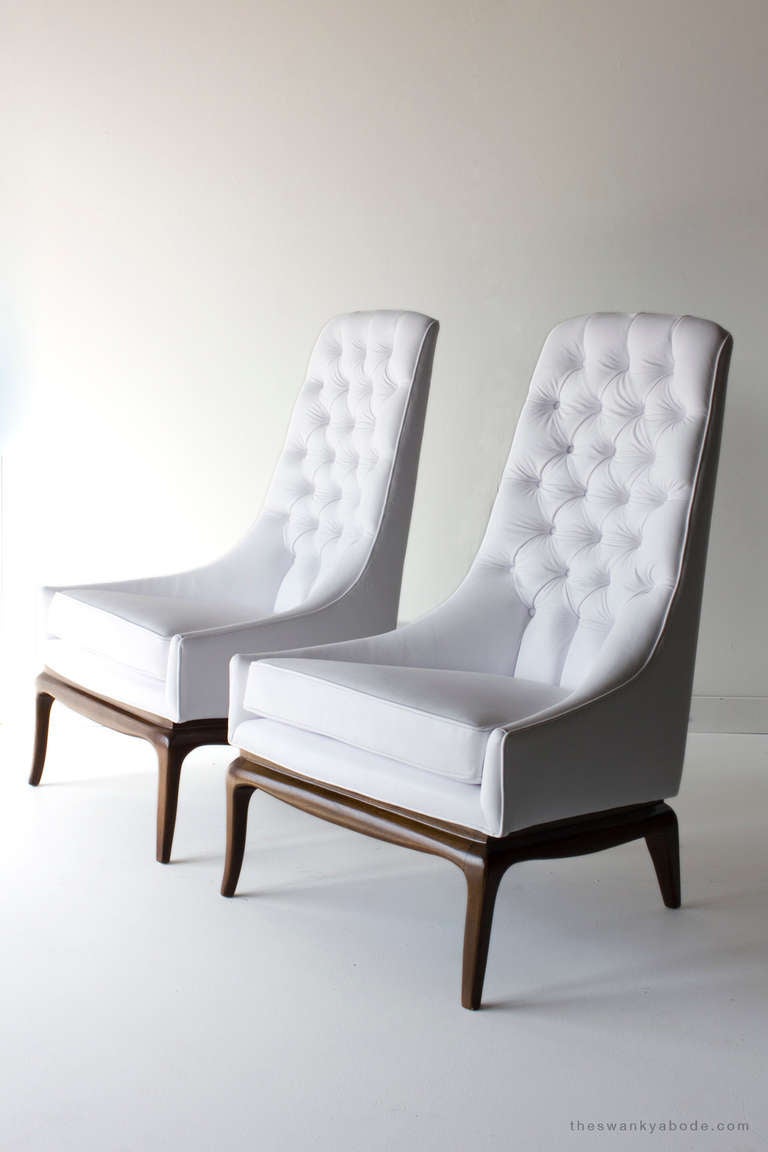 Wood John Widdicomb Lounge Chairs for Widdicomb