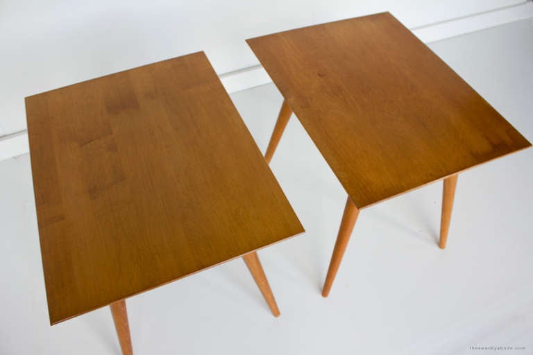 Mid-Century Modern Paul McCobb End Tables for Winchendon, Planner Group Series