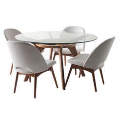 Used Adrian Pearsall Game Table and Chairs for Craft Associates