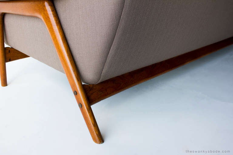 Mid-Century Modern Folke Ohlsson Sofa for Dux
