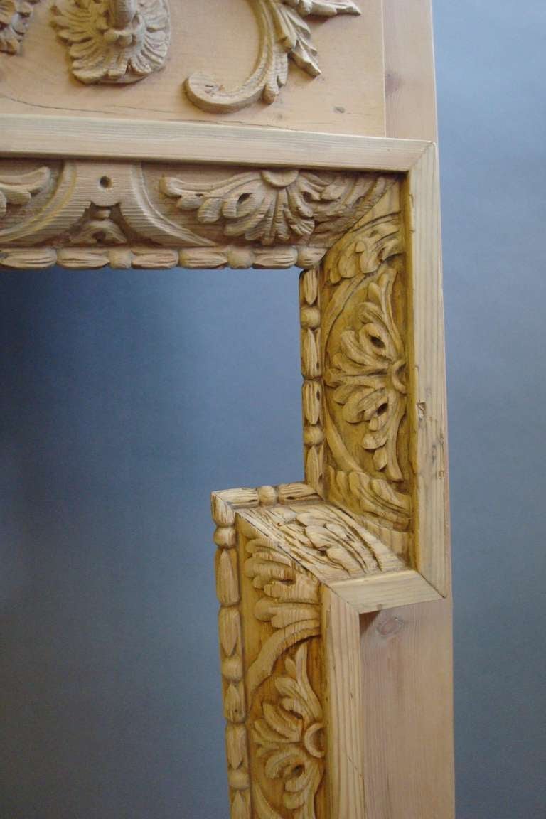 An Impressive Georgian Carved Pine Fire Surround with Provenance 4