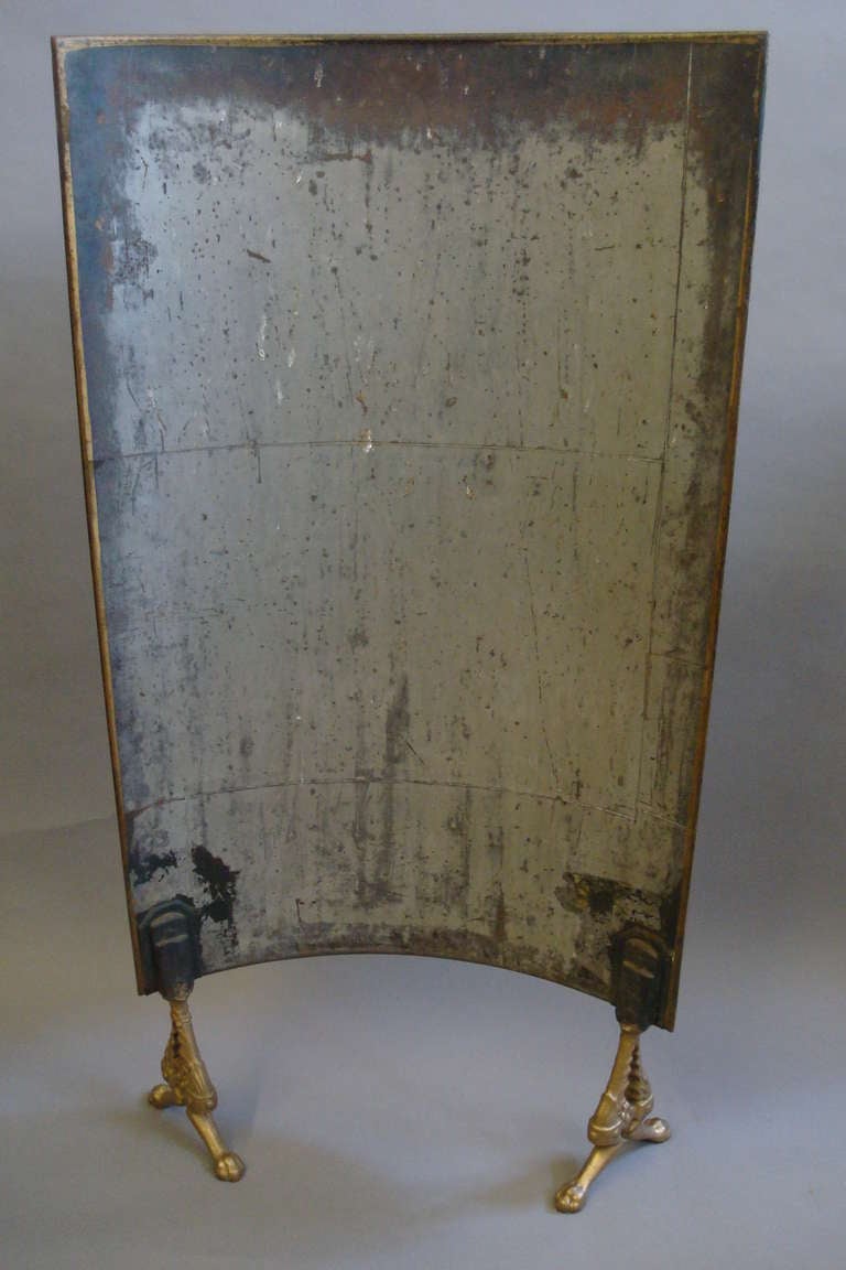 An Unusual 19th Century Painted Tole Firescreen 6