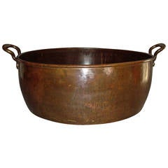 Superb 19th Century Large Bronzed Copper Jardinere or Wine Cistern