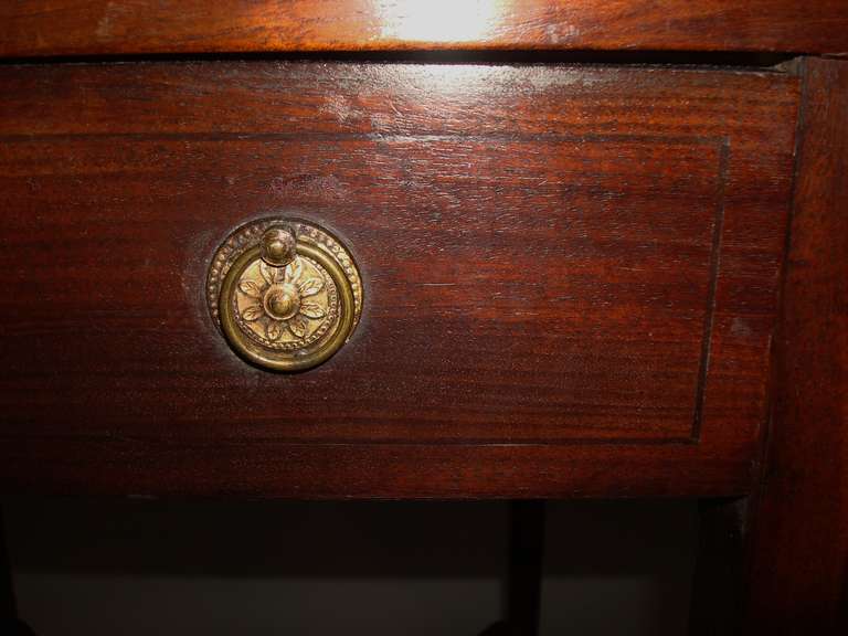 A Good George III Mahogany Patience Table For Sale 1