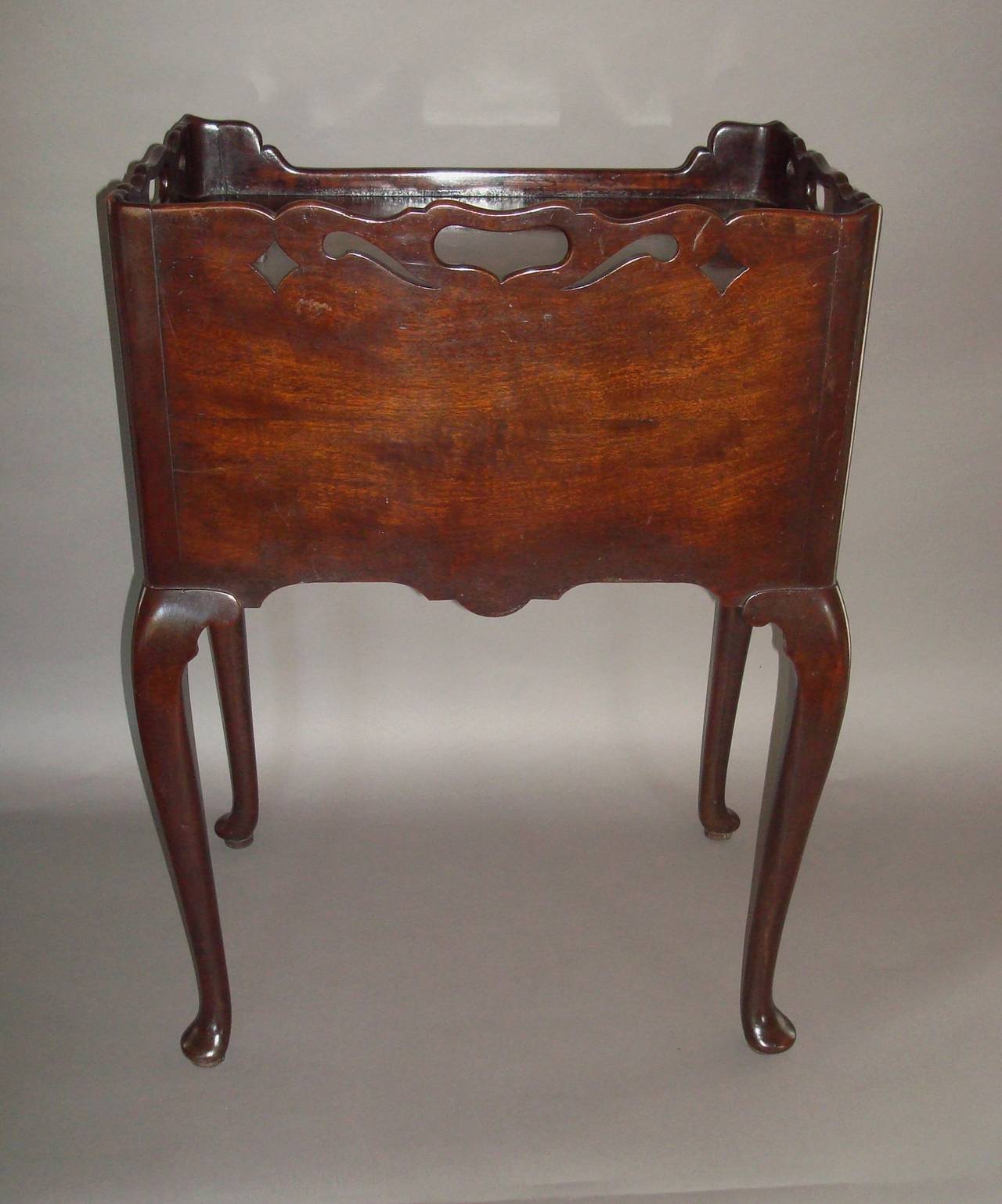 18th Century Georgian Mahogany Book Table of Small Proportions