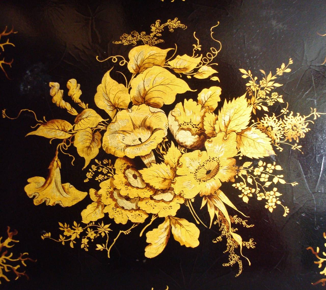 Regency Papier-Mâché Tray In Excellent Condition For Sale In Moreton-in-Marsh, Gloucestershire