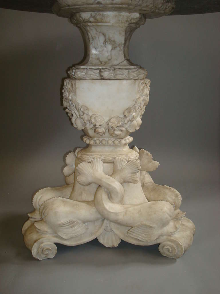 Very Impressive Mid 19th Century Italian Marble Centre Table 6