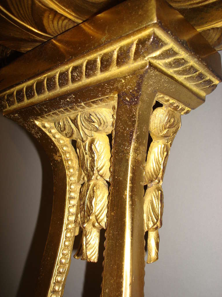 Stylish Neoclassical, Ormolu Pier or Console Table 2