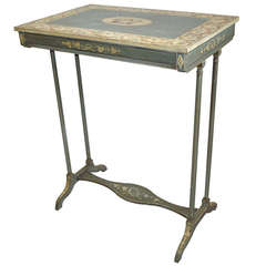 Fine Regency Painted Occasional or End Table