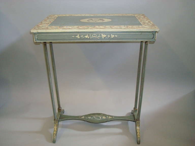 Fine Regency Painted Occasional or End Table 1