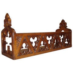 19th Century Gothic Oak Book Stand