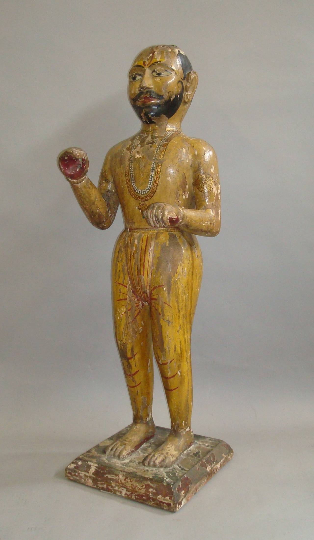19th Century Carved Indian Figure For Sale 2