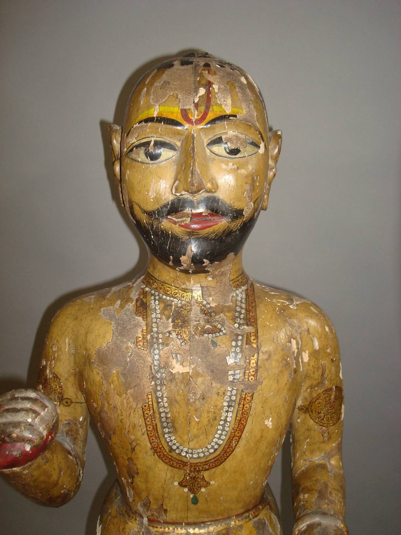 19th Century Carved Indian Figure For Sale 5