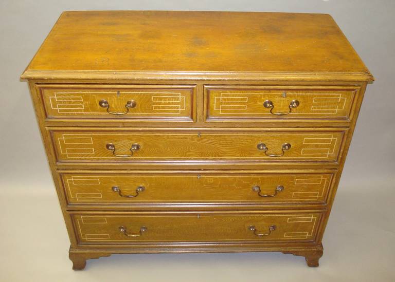 Painted Pine Chest of Drawers at 1stdibs