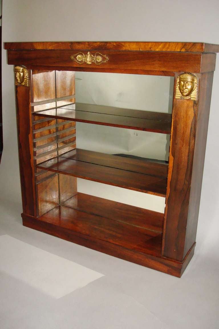 Good Pair of Regency Rosewood Open Bookcases/Side Cabinets In Excellent Condition In Moreton-in-Marsh, Gloucestershire