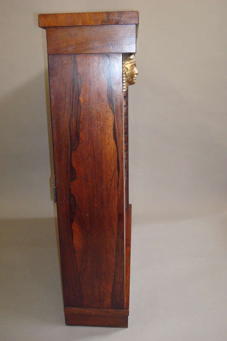 Good Pair of Regency Rosewood Open Bookcases/Side Cabinets 3
