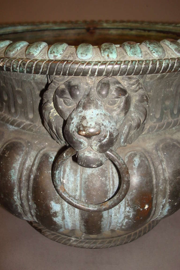 19th Century 18th Century Italian Bronze Wine Cistern