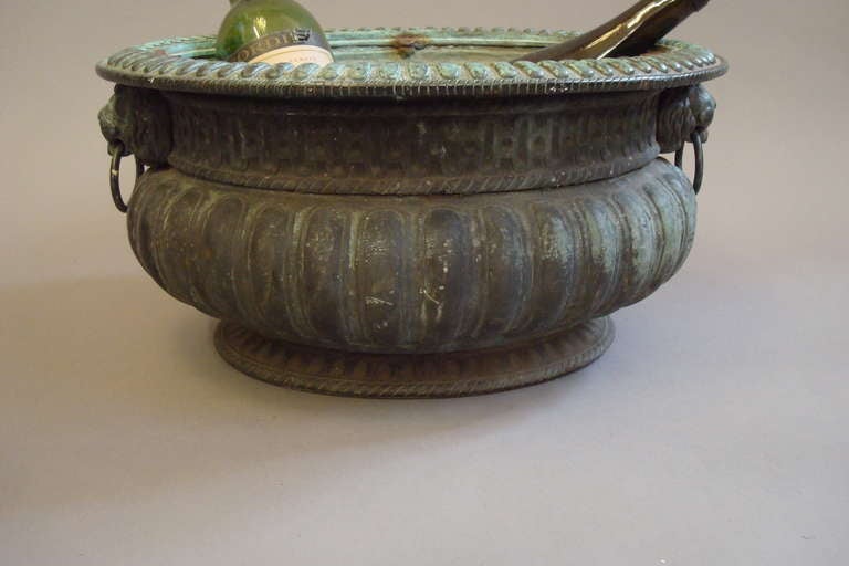 18th Century Italian Bronze Wine Cistern 1